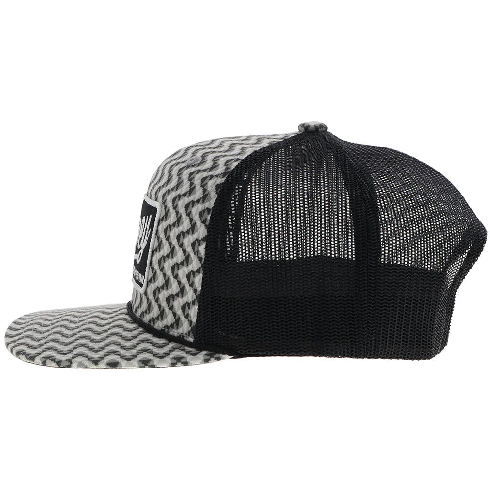 "Lakota" Hat Grey/Black w/Pattern