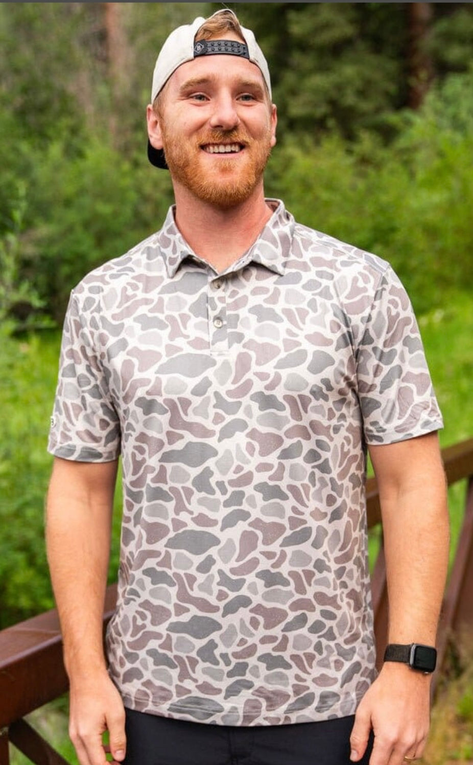 Burlebo Performance Polo Classic Deer Camo
