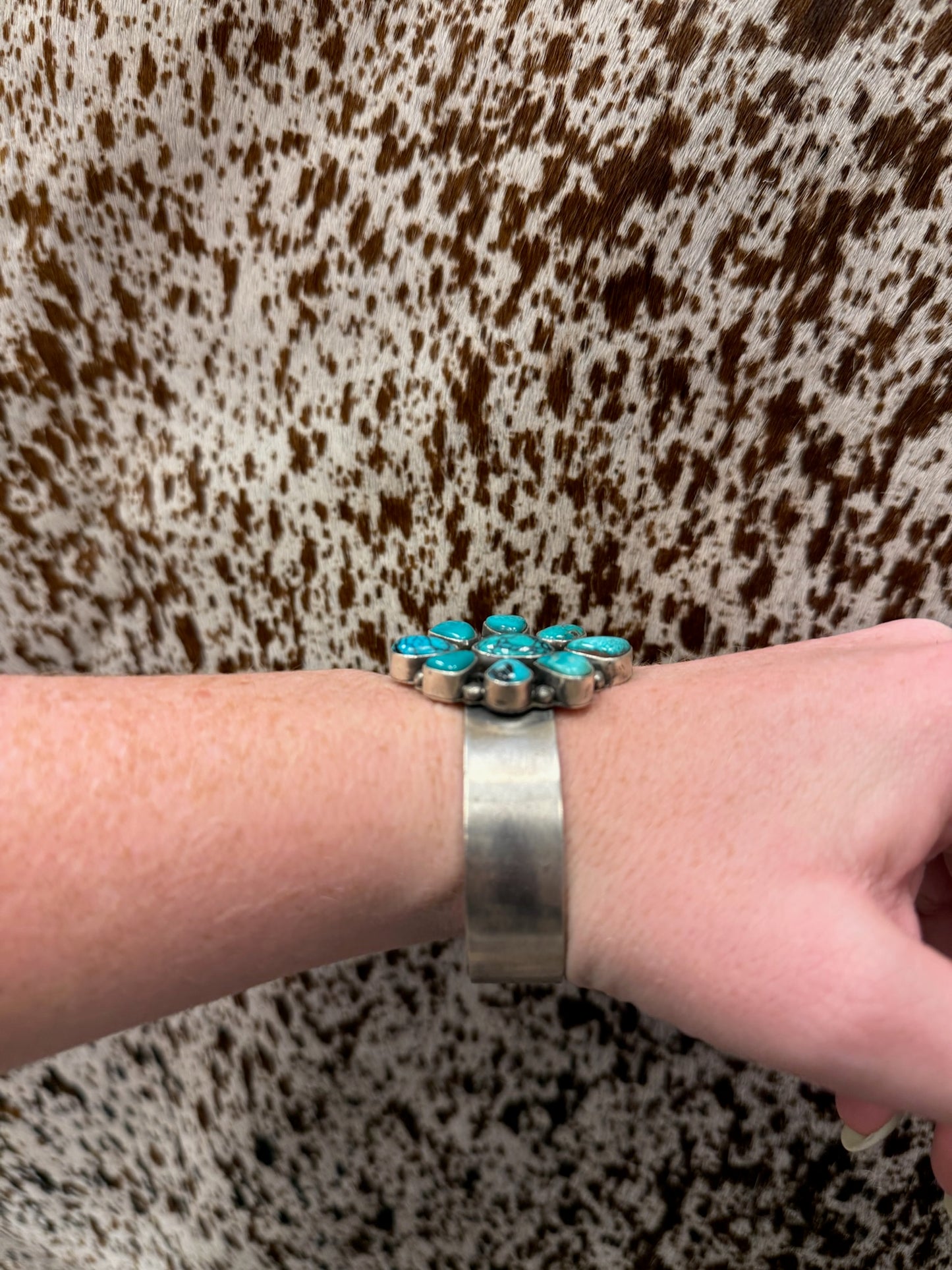Betta Lee Carico Lake Turquoise Cuff