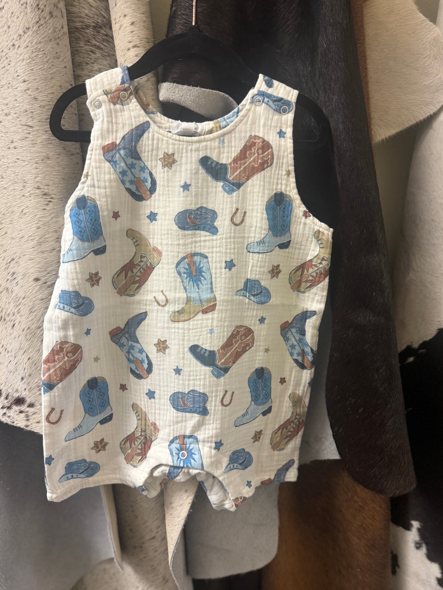 Cowboy Boots Sleeveless Jon Jon