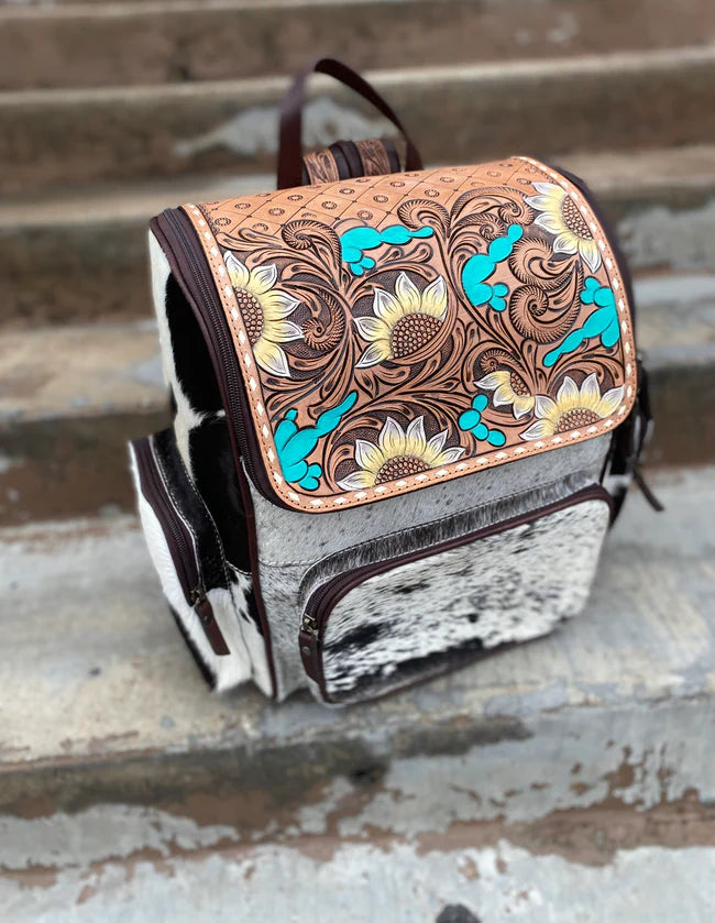 Sunflower Cactus Backpack