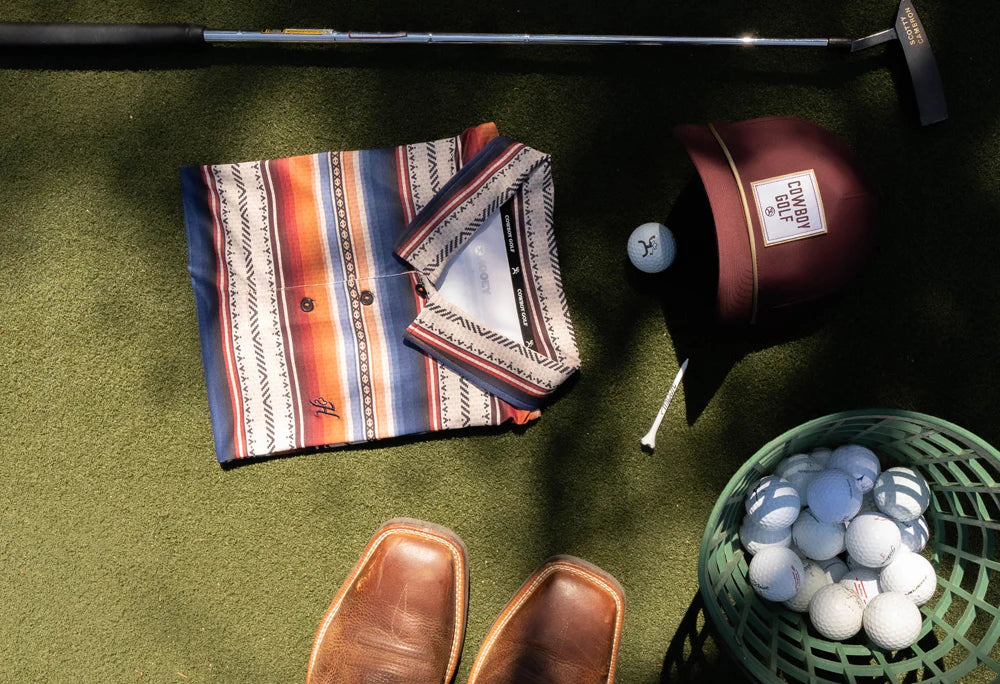 "The Weekender" Multi Color Serape Polo