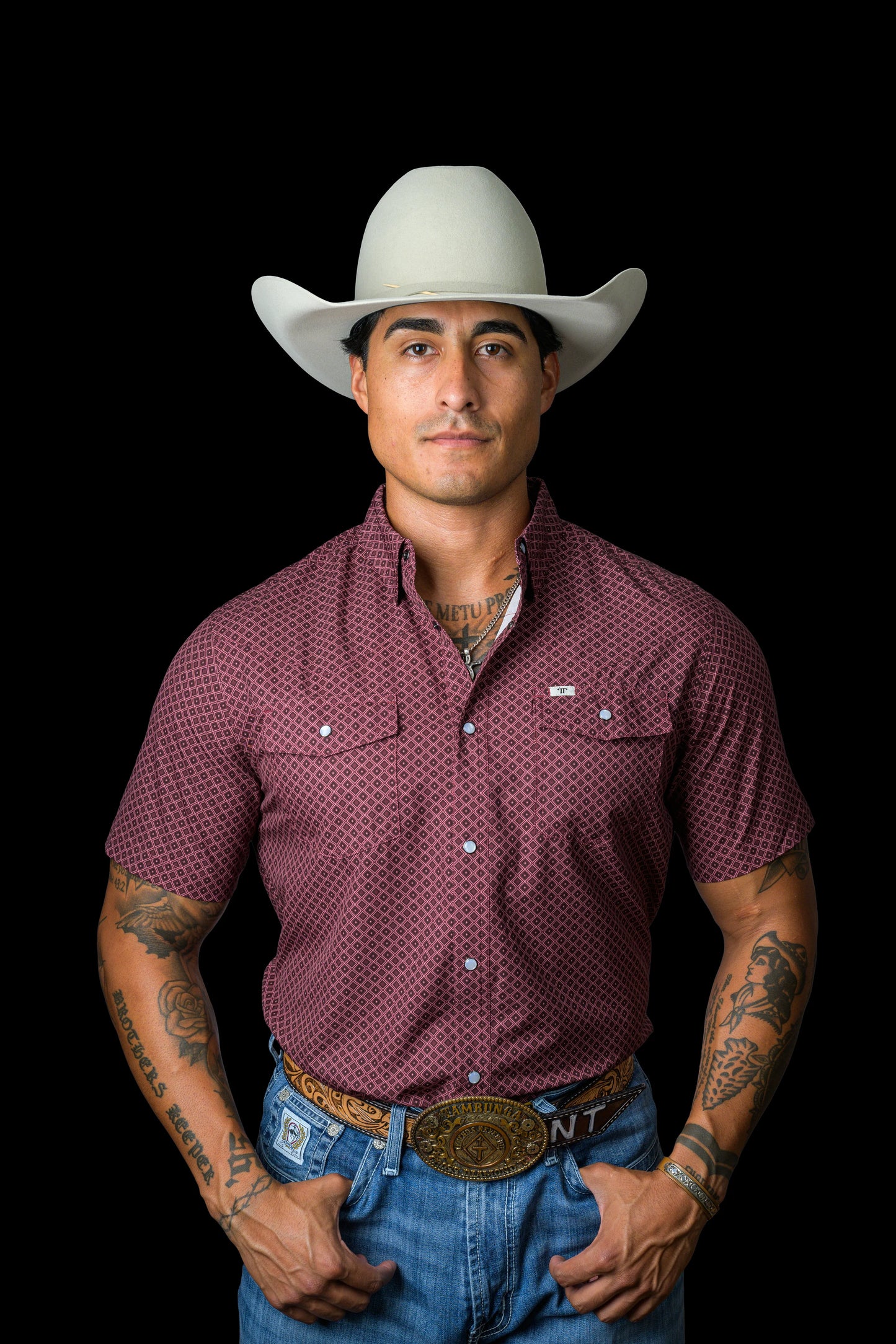 The Nicholas- Short Sleeve Snap Shirt