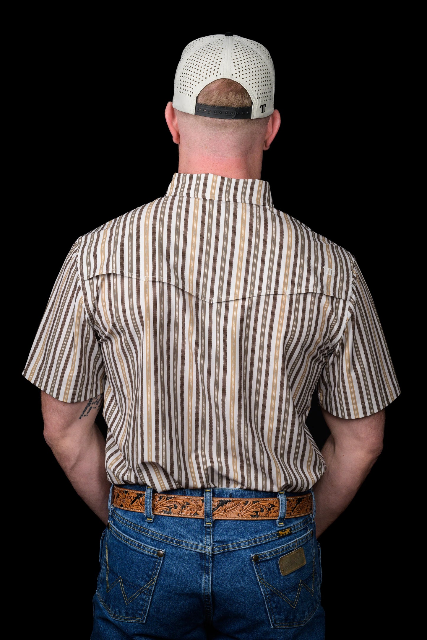 The Wyatt Green Short Sleeve Snap Shirt