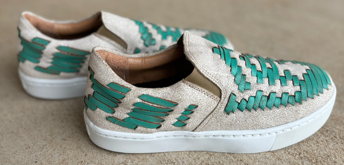 Dakota Tennis Turquoise Sneaker