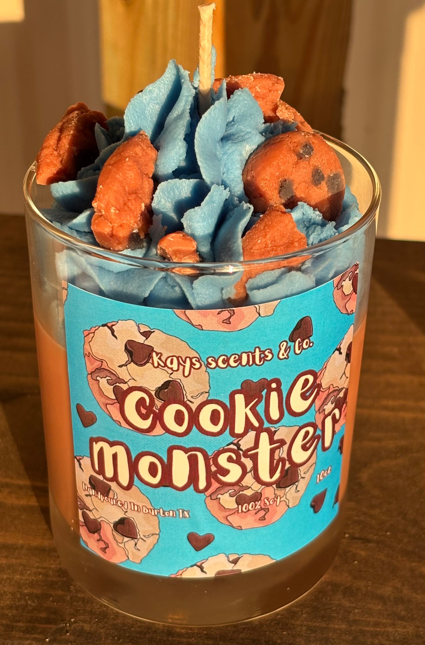 Cookie Monster Candle