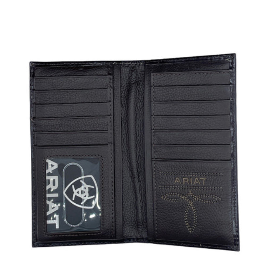 ARIAT RODEO FEATHER EMBOSSED - ACCESSORIES WALLET