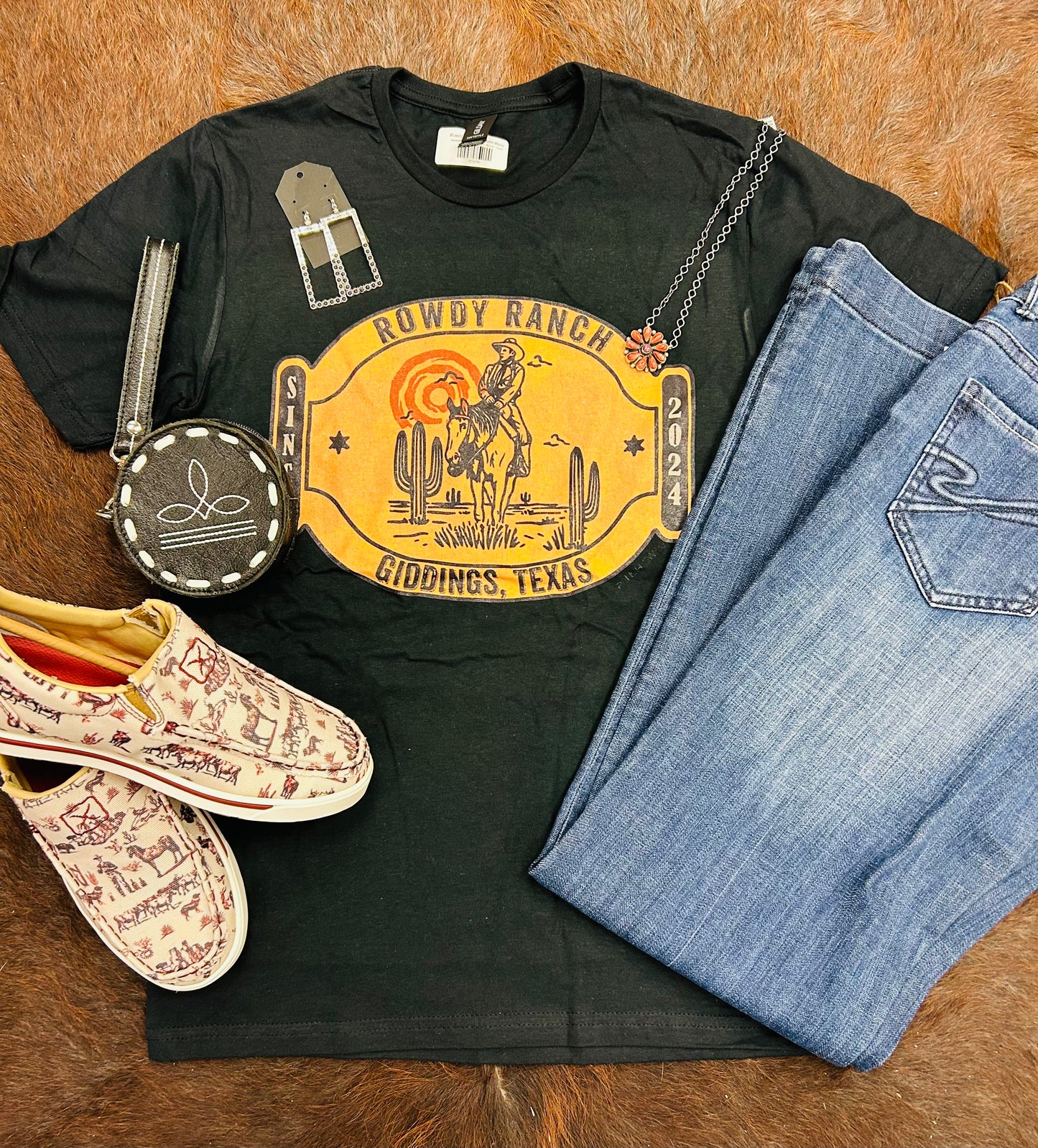 Hometown Rowdy Ranch Tee