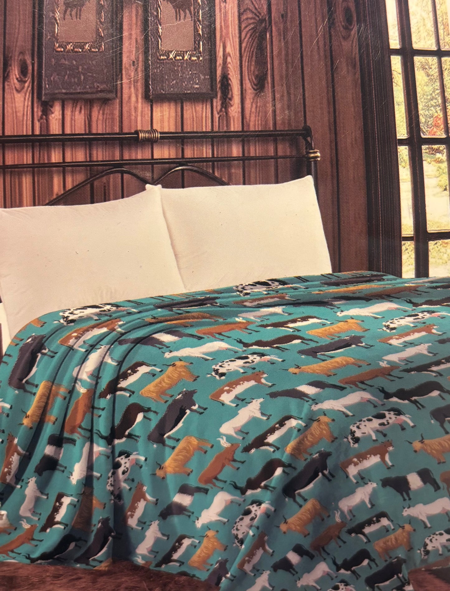 Cow Breed Blanket - Twin Size