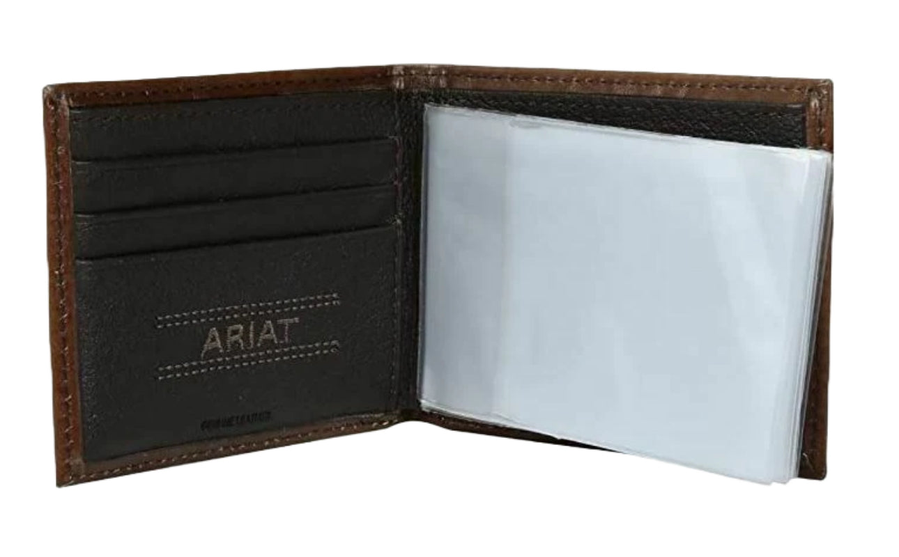 Ariat Premium Floral Embossed Bi Fold Wallet A3533002