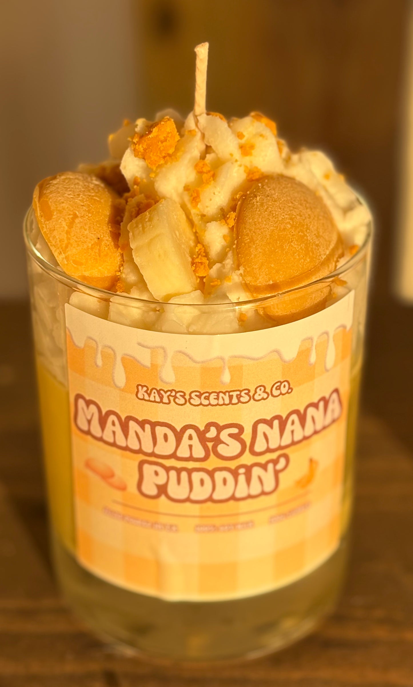 Manda's Nana Puddin' Candle