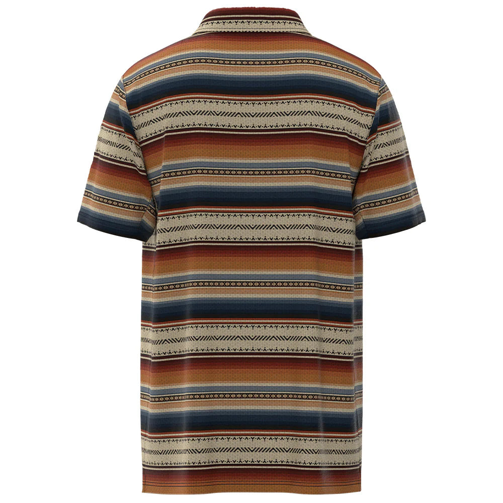 "The Weekender" Multi Color Serape Polo