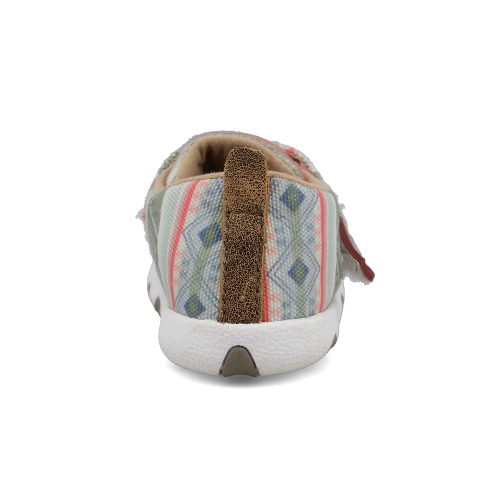 Twisted X Infant Hooey Driving Moc- Pink Multi