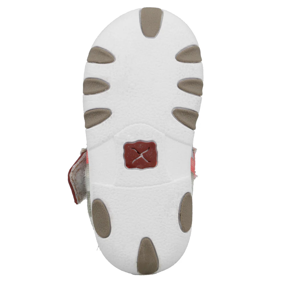 Twisted X Infant Hooey Driving Moc- Pink Multi