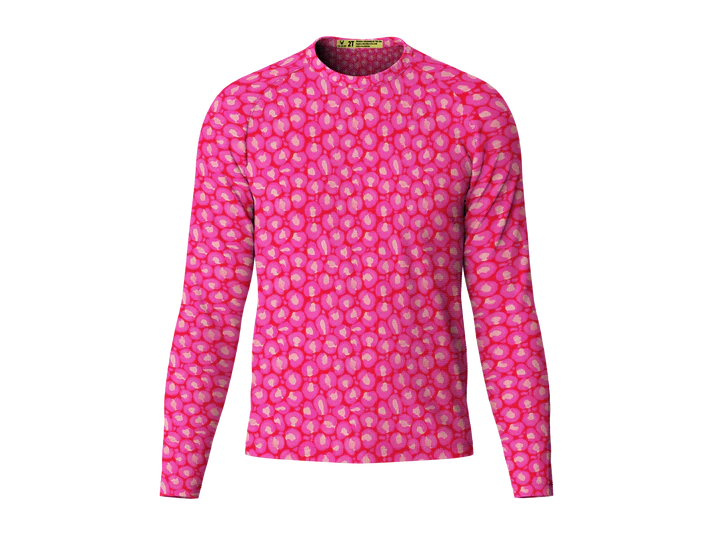 Kid's Pink Lady Leopard Crew