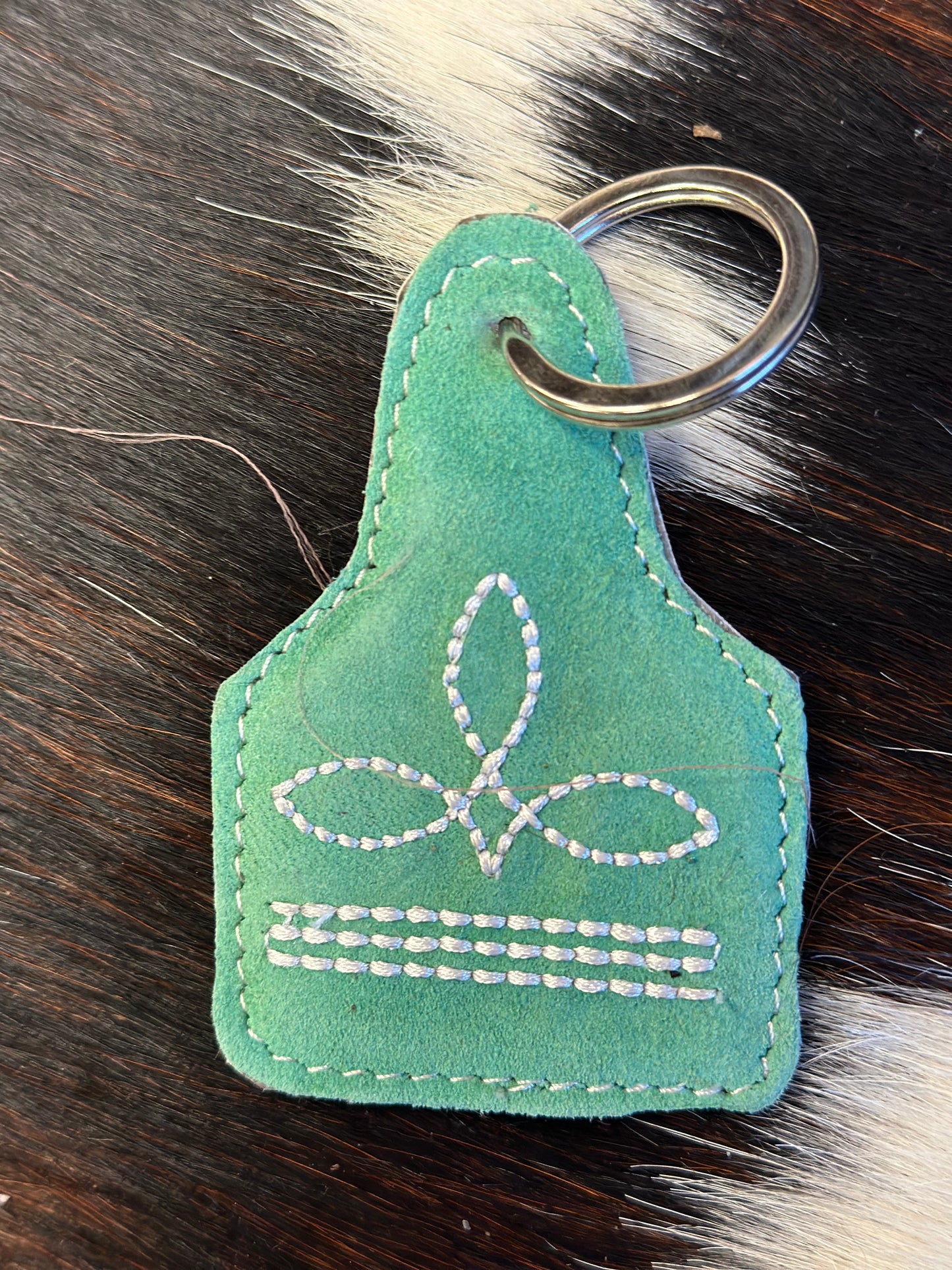 Boot Stitch Keychain