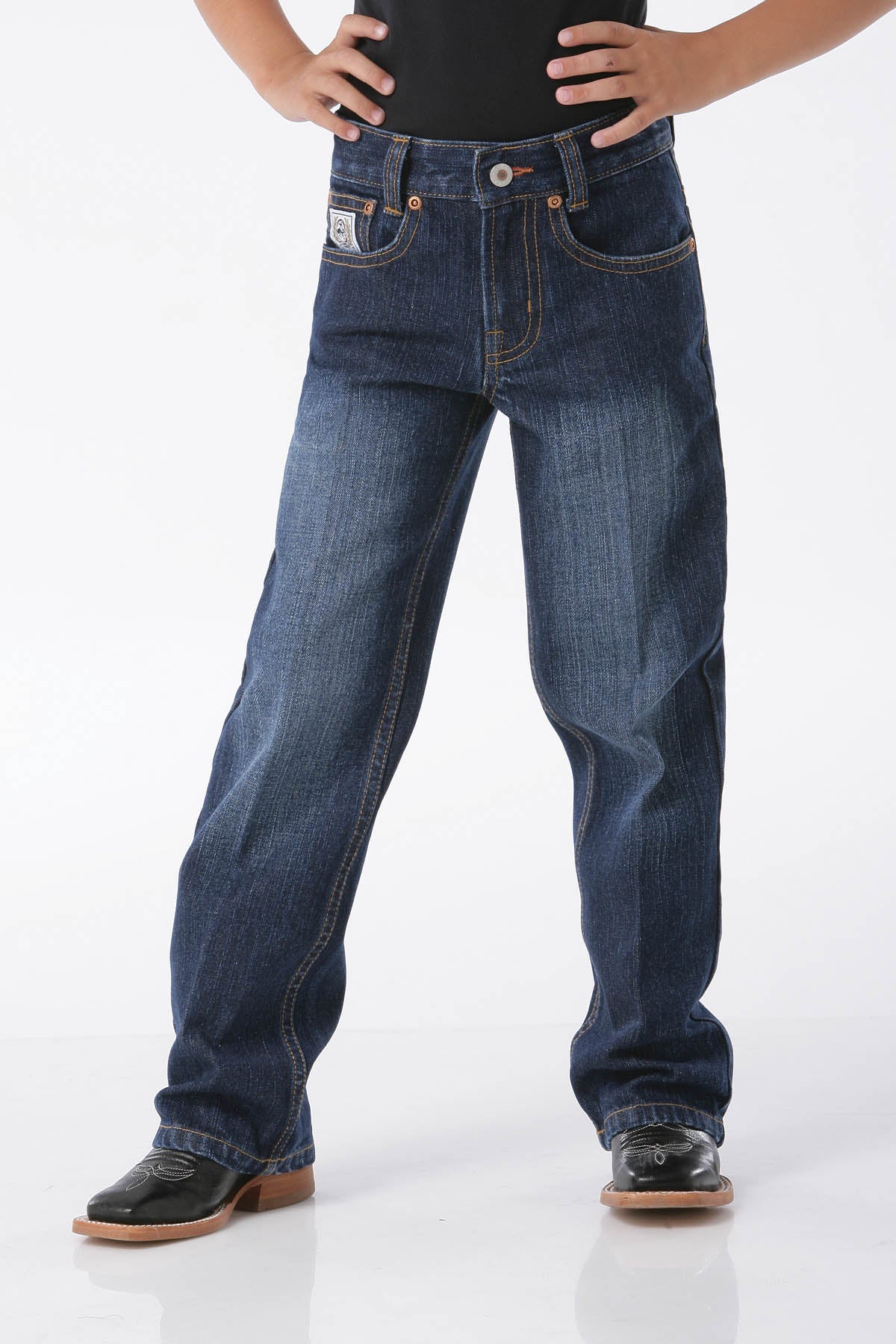 Cinch Boys White Label Regular-Dark Stone