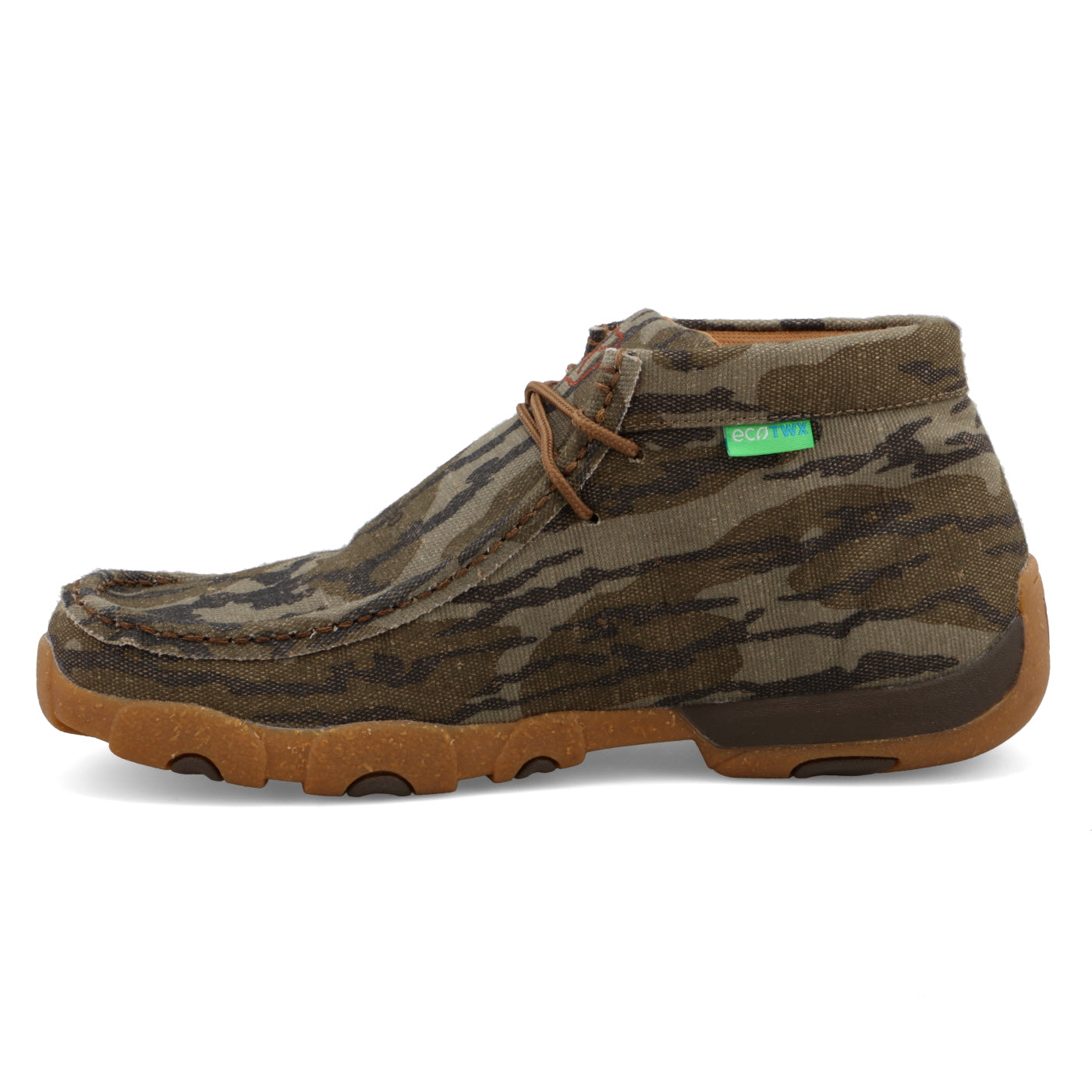 Twisted X Chukka Driving Moc- Mossy Oak Bottomland Camo