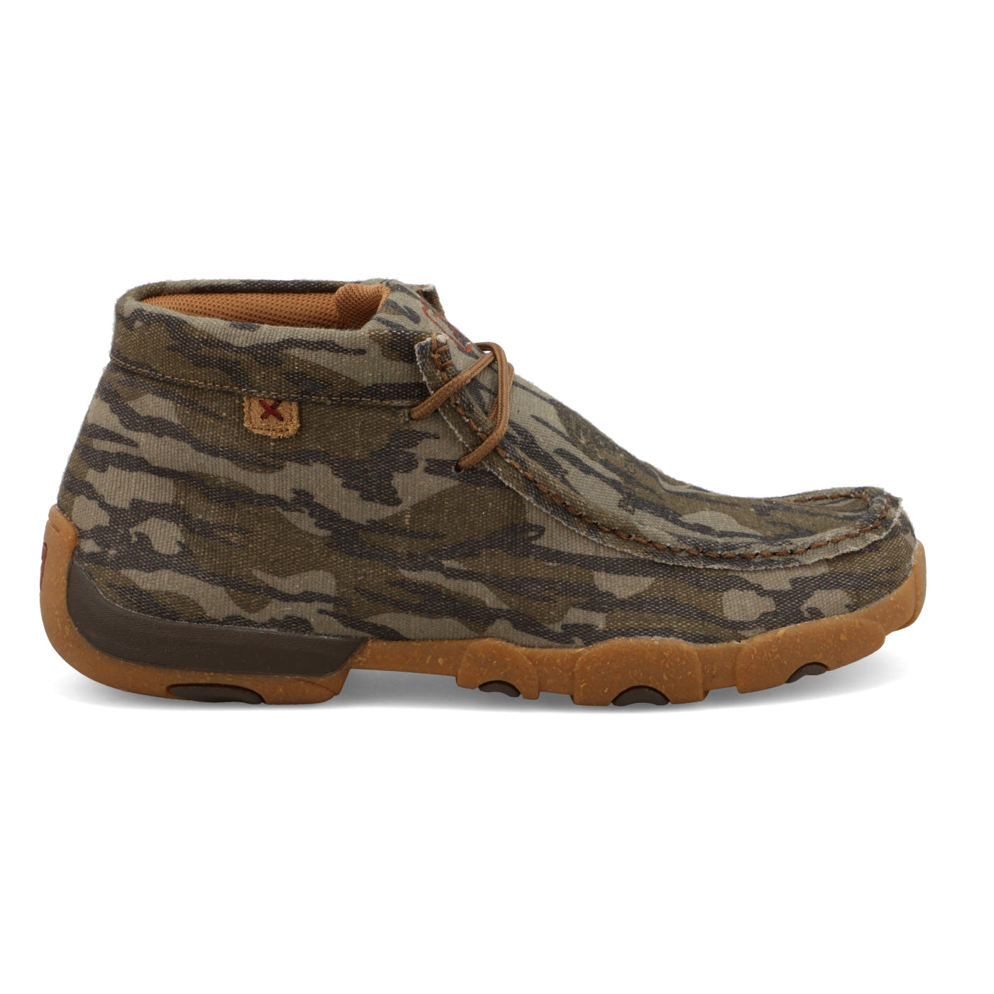 Twisted X Chukka Driving Moc- Mossy Oak Bottomland Camo
