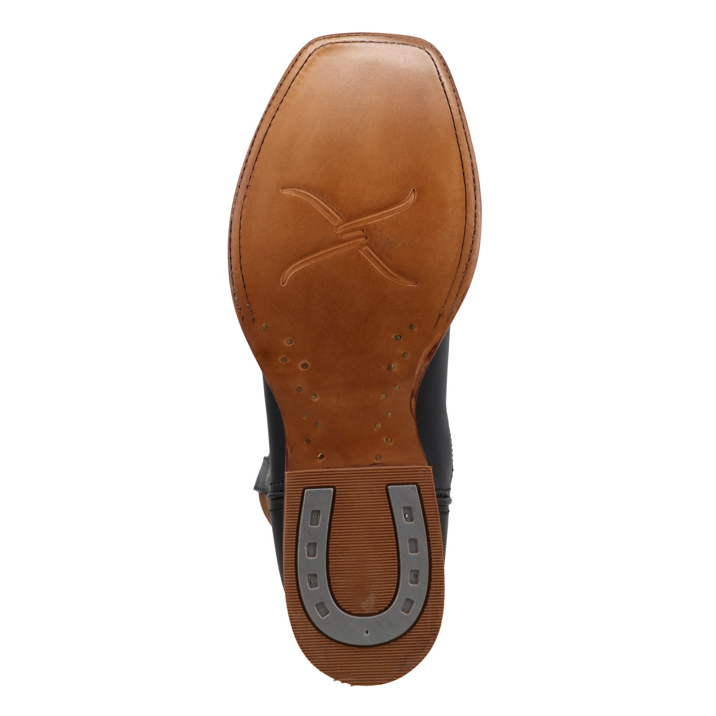 Twisted X 12" Rancher- Black & Pumpkin