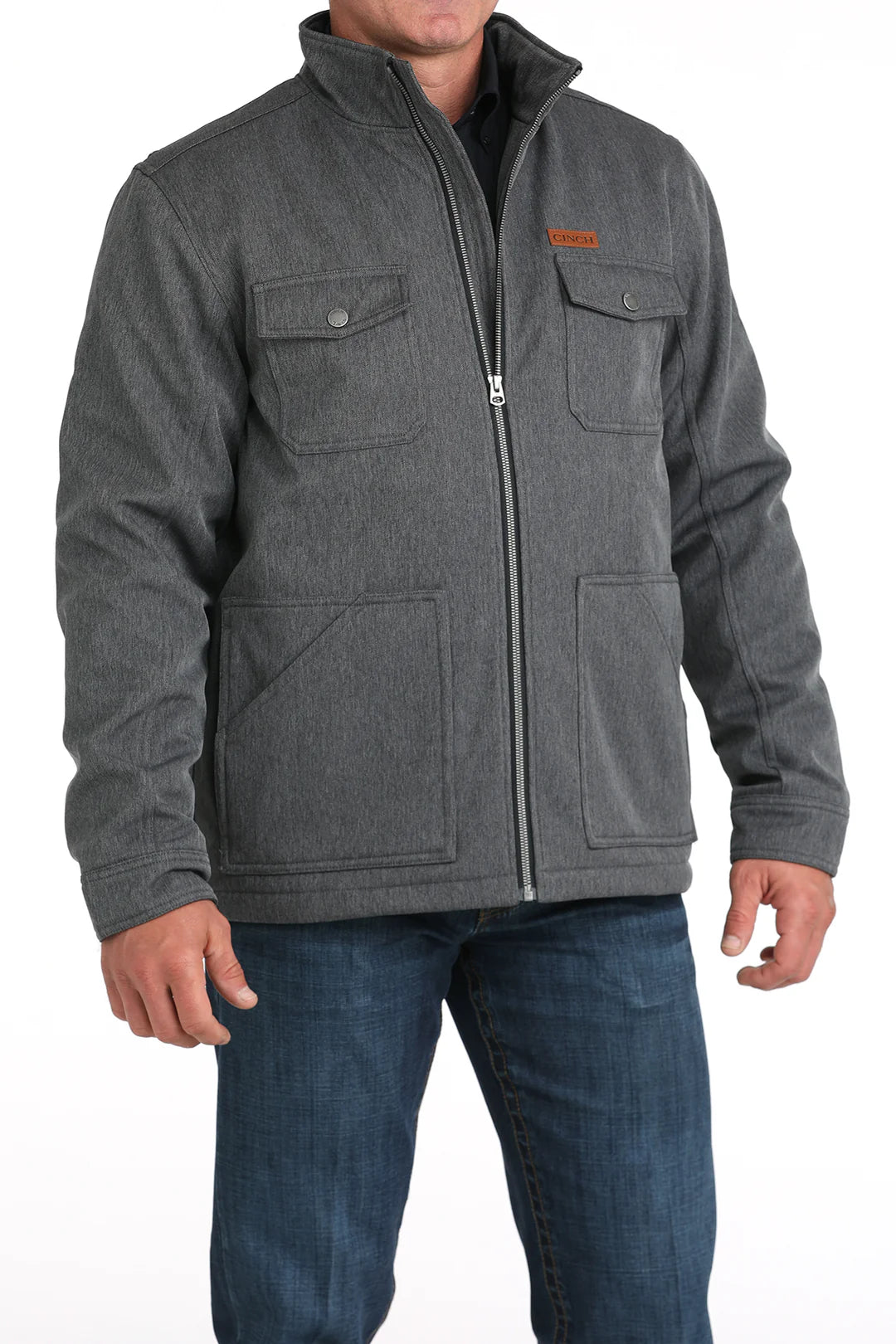 CINCH Men's Black Concealed Carry Bonded Jacket