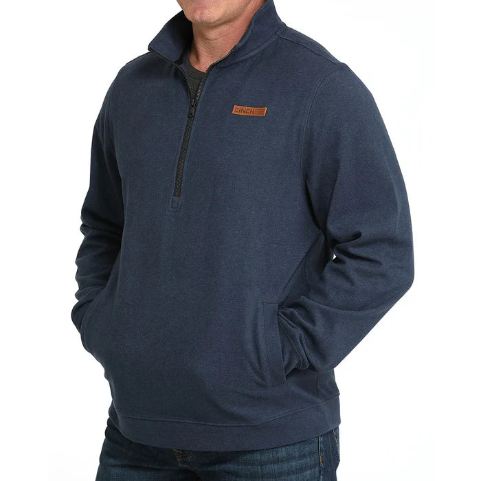 Cinch Men's Navy 1/2 Zip Pullover
