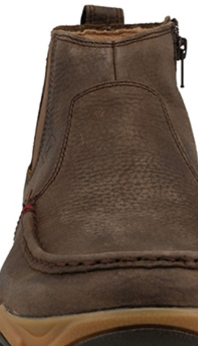 Twisted X Men's 4" Chelsea Driving Moc Shoes - Moc Toe