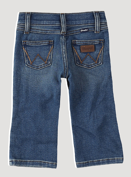 Little Boy's Stitched Pocket Western Jean