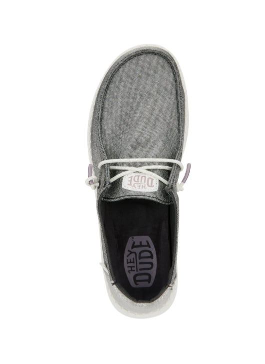 Wendy Metallic Sparkle Charcoal