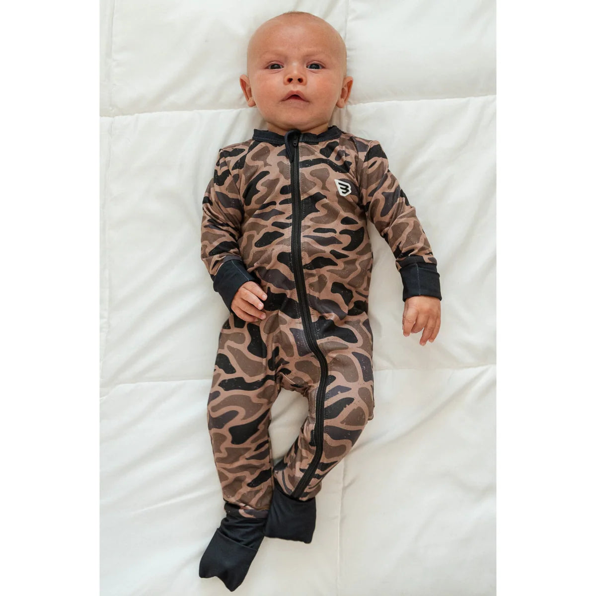 Baby Zip Up - Gauge Camo