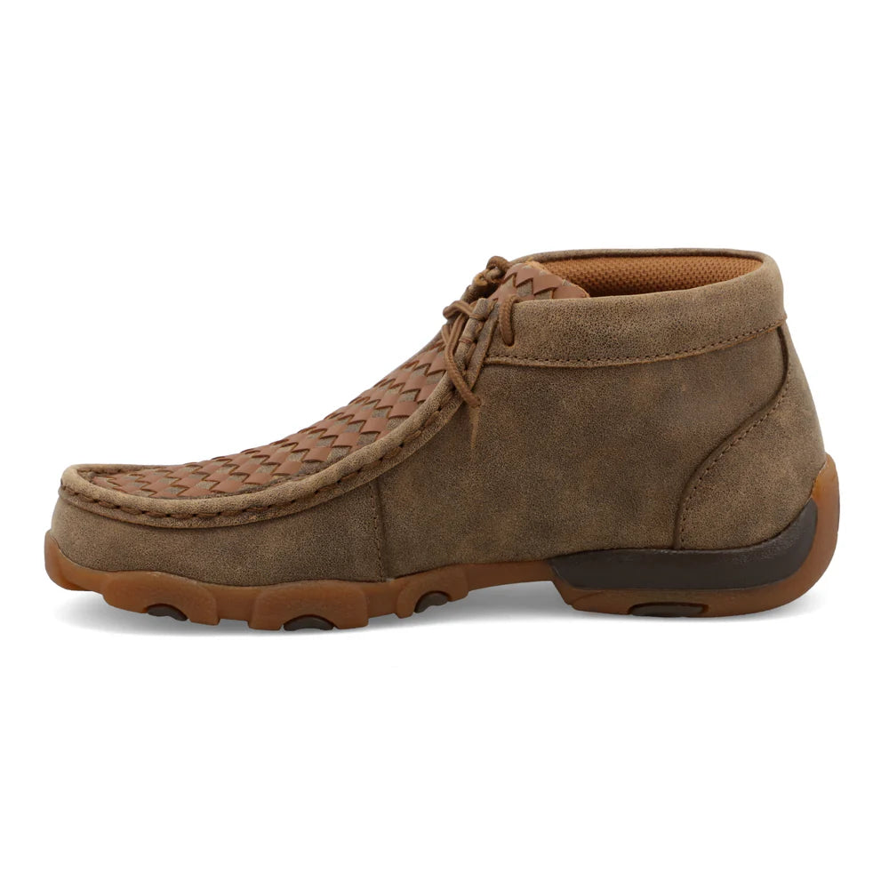 Twisted X Chukka Driving Moc- Kids Bomber & Tan