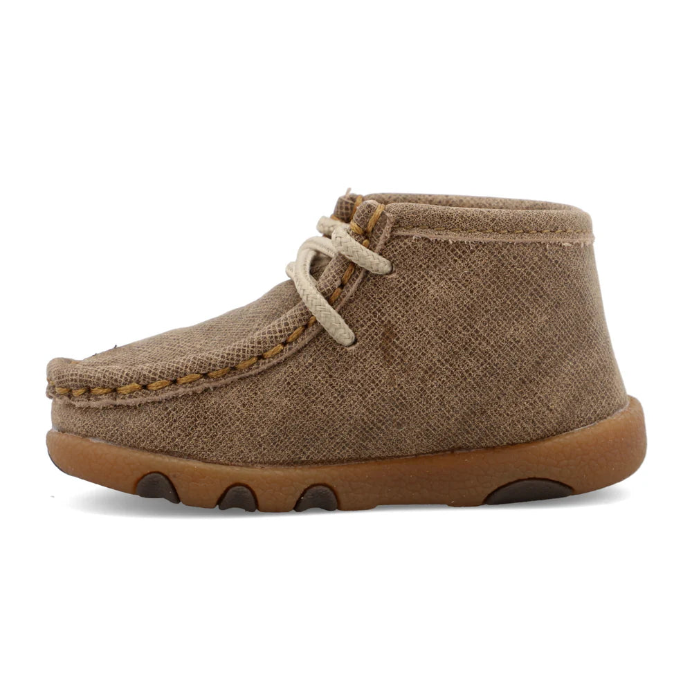 Twisted X Infant Chukka Driving Moc- Dusty Tan