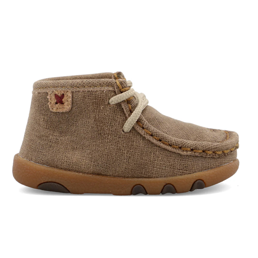 Twisted X Infant Chukka Driving Moc- Dusty Tan