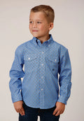 Roper Boys Thistle Foulard Long Sleeve