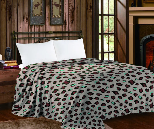 Leopard Blanket - King Size