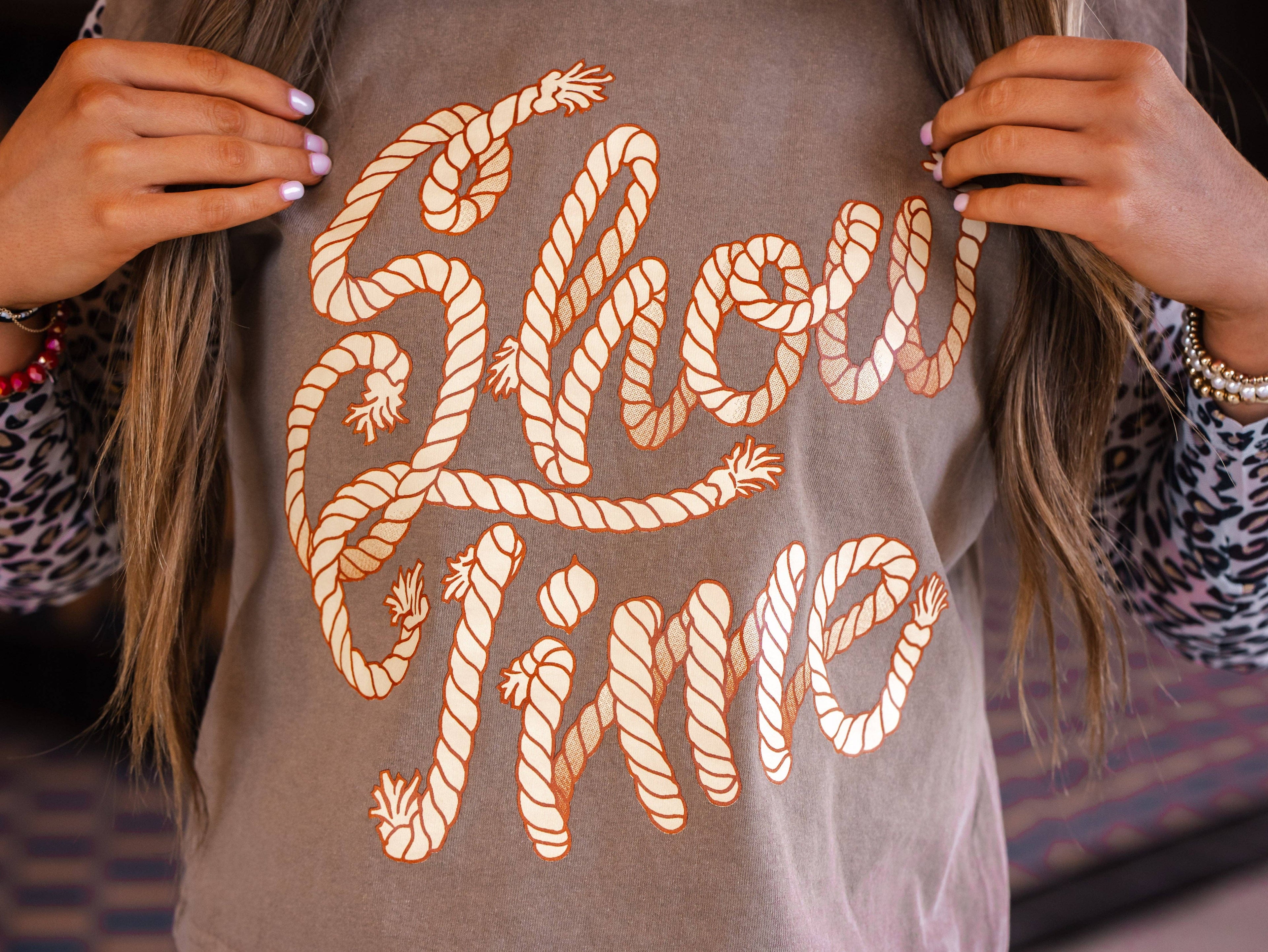 Show Time Rope Muscle Tank