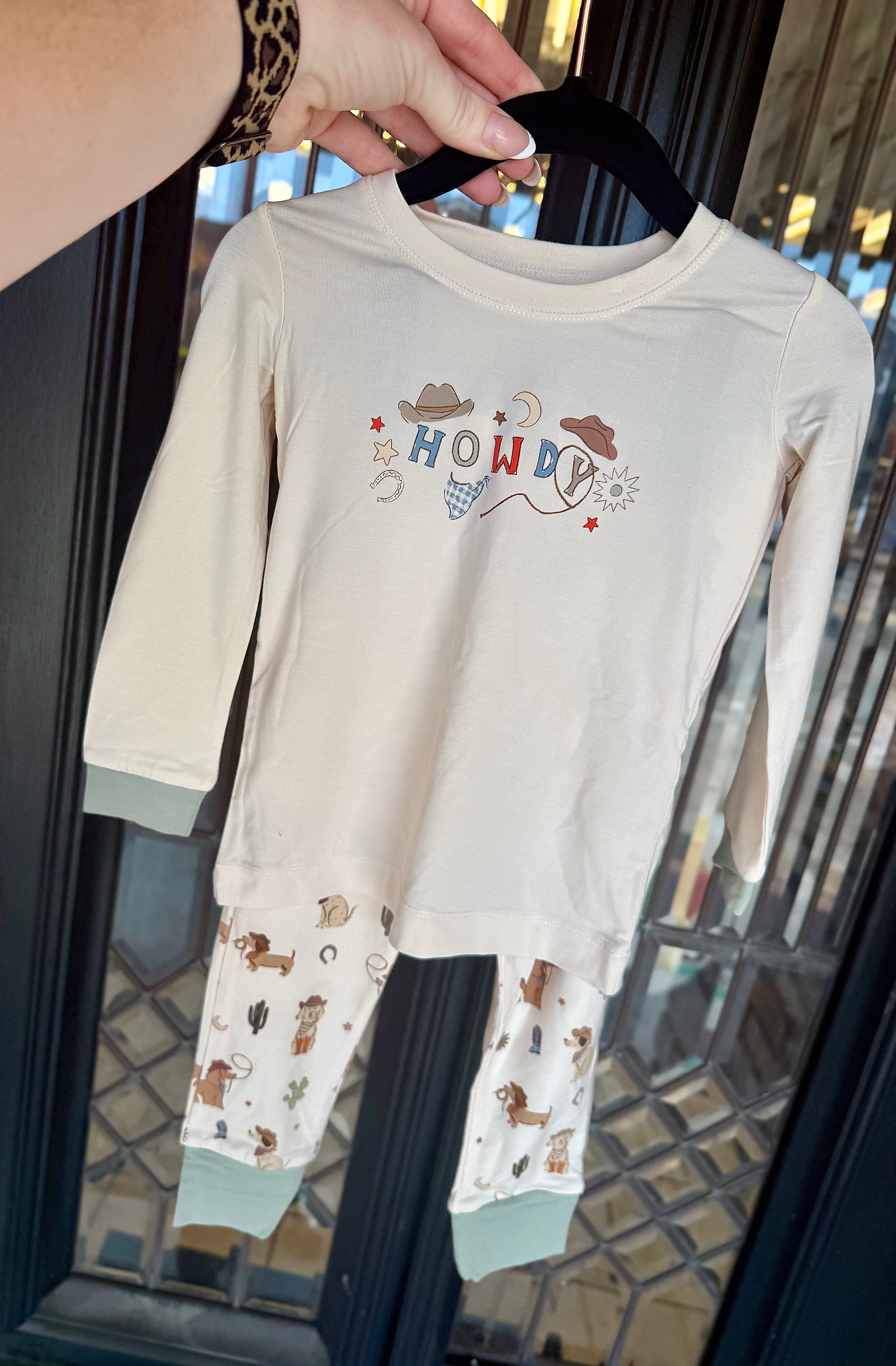 Cowboy Dogs- L/S Lounge Set