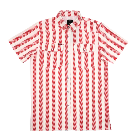 Red Stripe Coahuila Short Sleeve