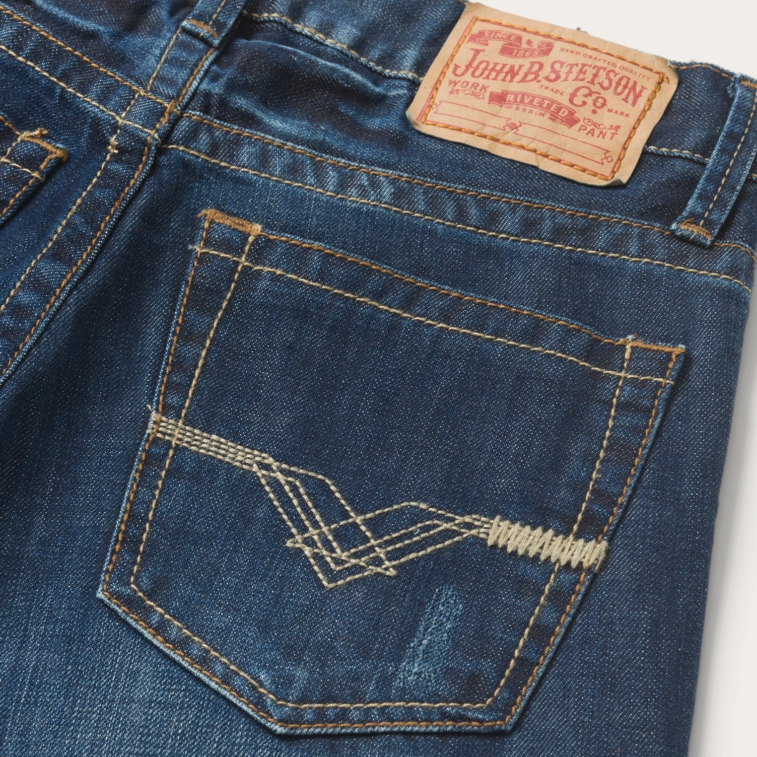 Stetson Deco Stitch Mens Jeans