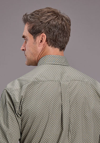 Stetson Men's Smoke Diamonds Button Down