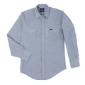 Wrangler Men's Western Chambray Long Sleeve Workshirt