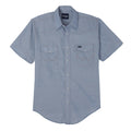 Wrangler Men's Western Chambray Short Sleeve Workshirt