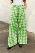 Neon Wrangler Gingham Pants