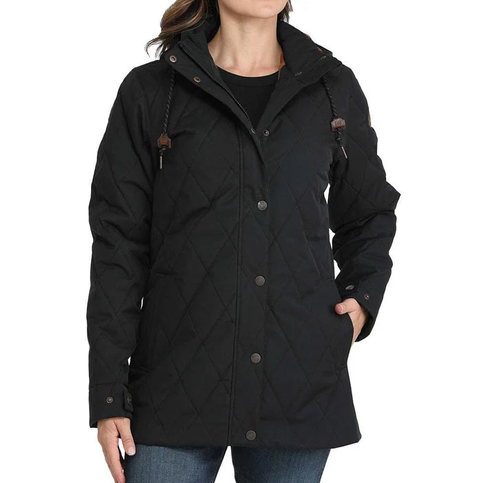 Cinch Women's Black Barn Coat
