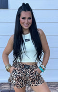 LULU MAC LEOPARD BOXER SHORTS