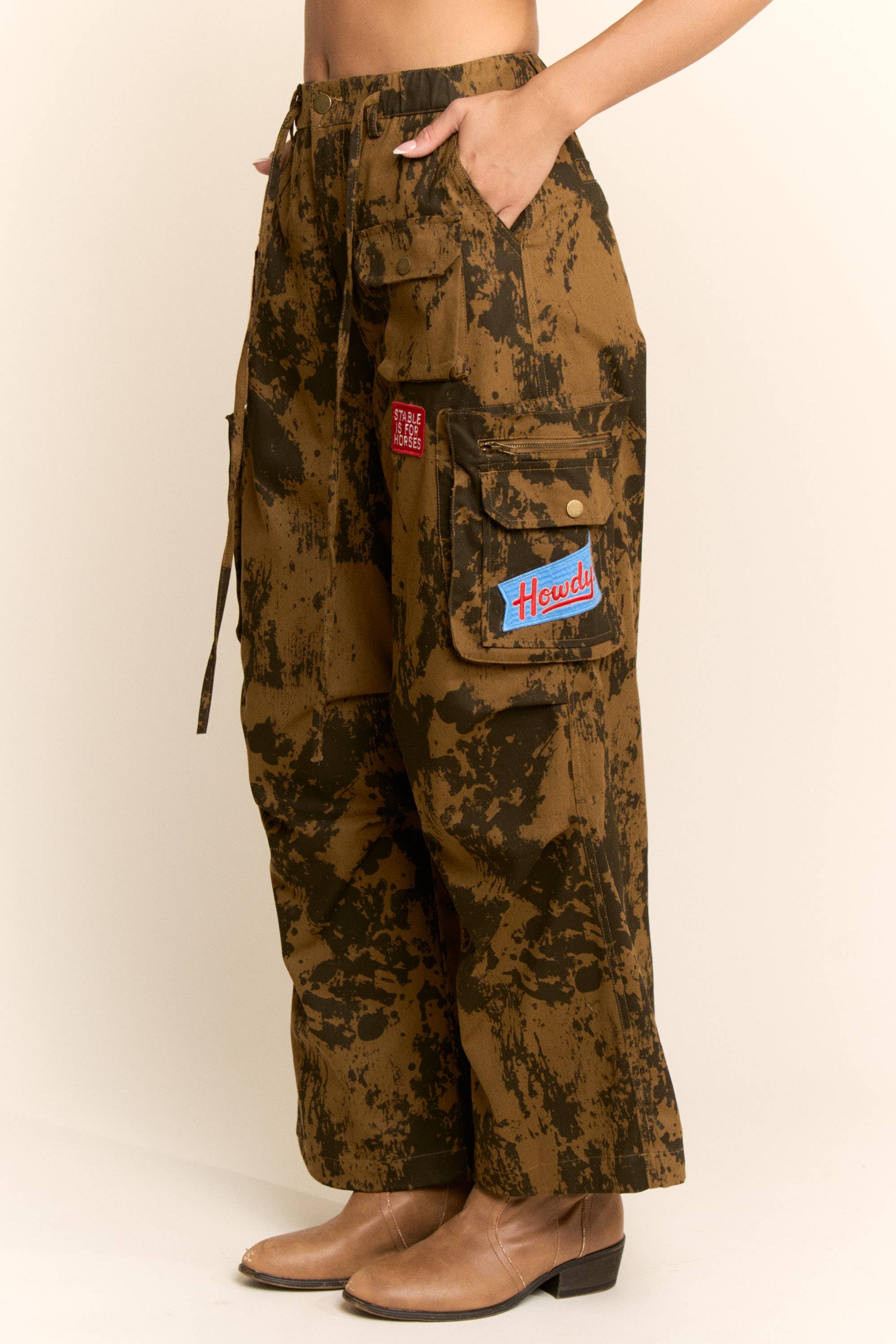 Patched Cargo Pants