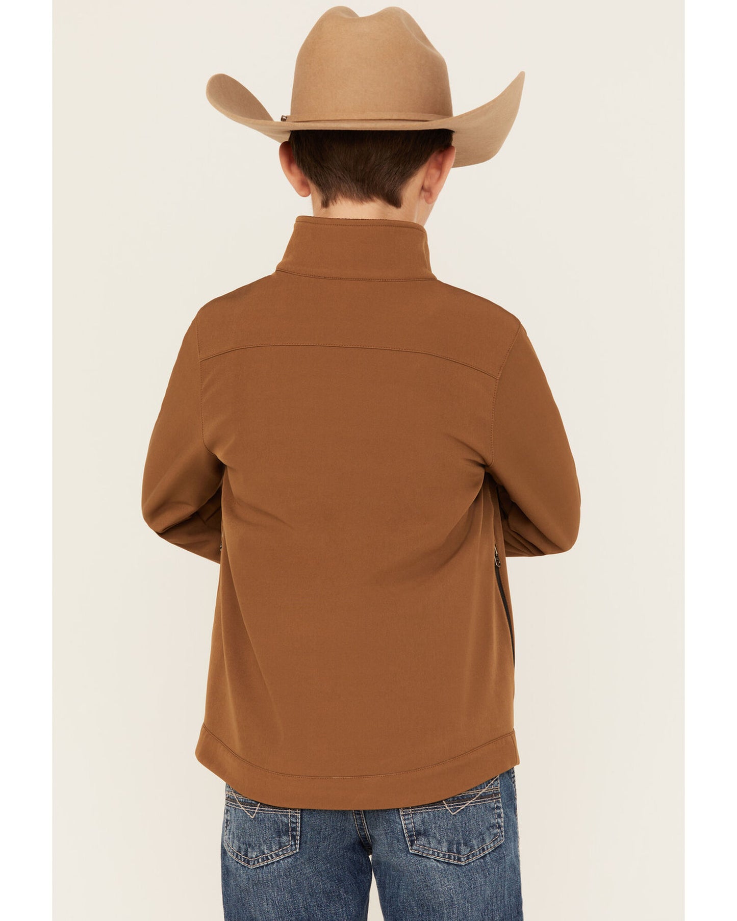 Cinch Boy's Logo Bonded Softshell Jacket