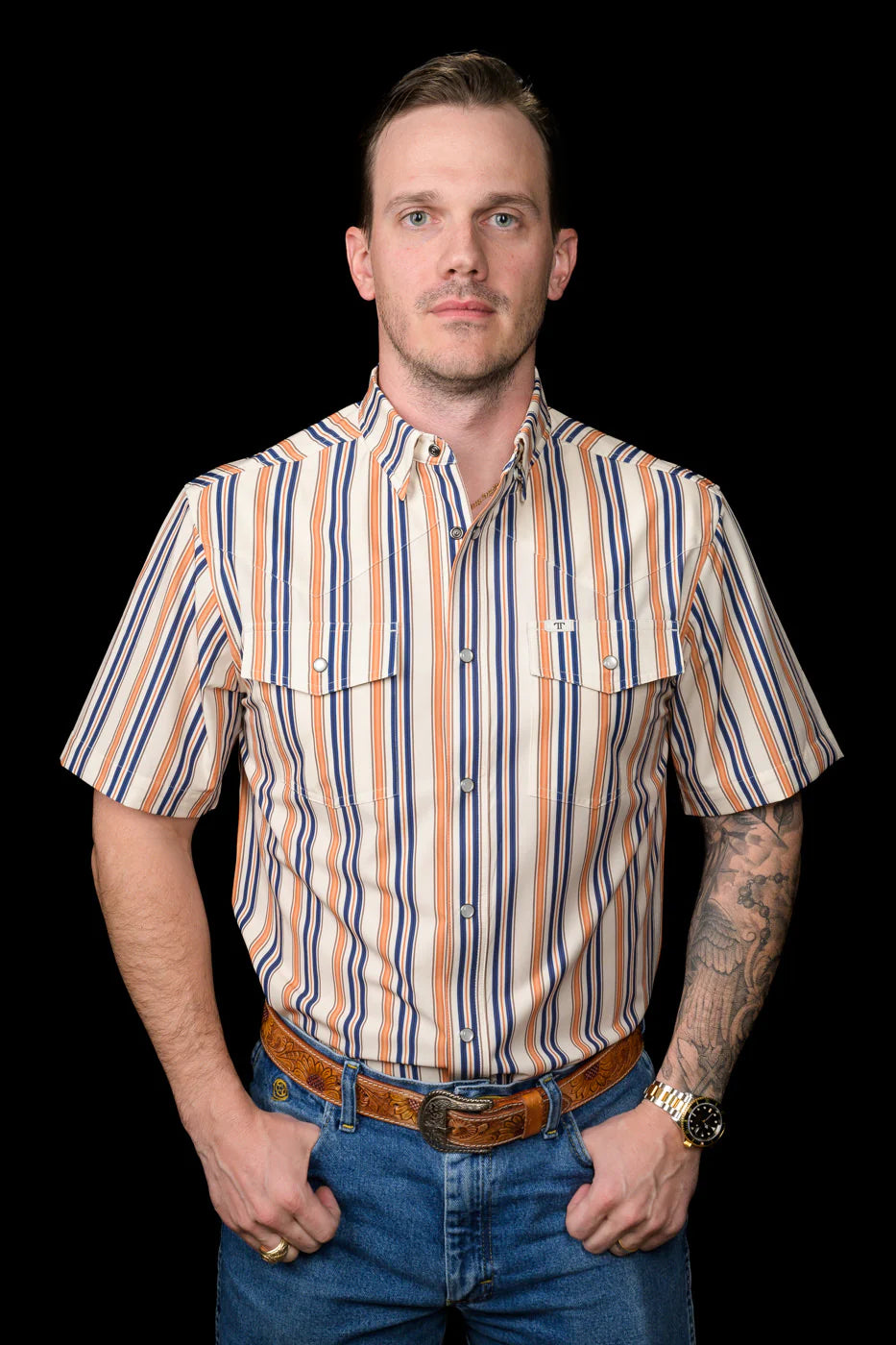 The Jackson Short Sleeve Snap