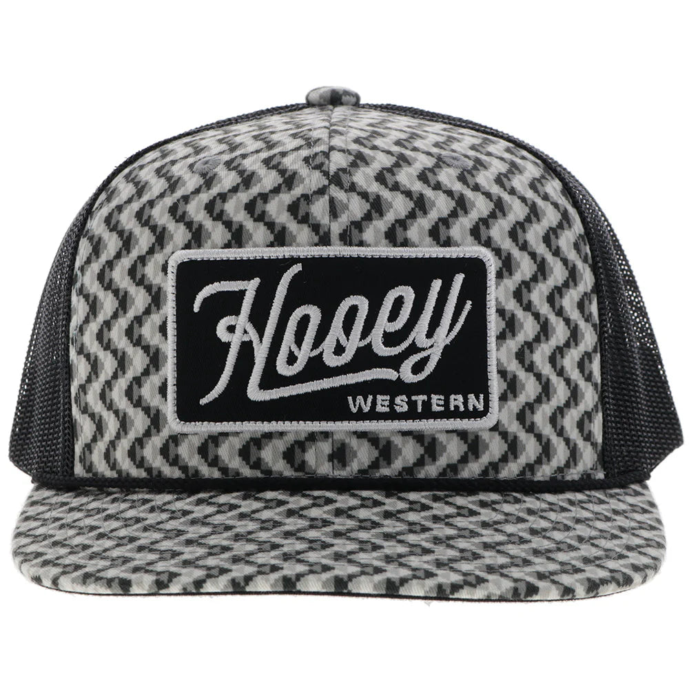 "Lakota" Hat Grey/Black w/Pattern