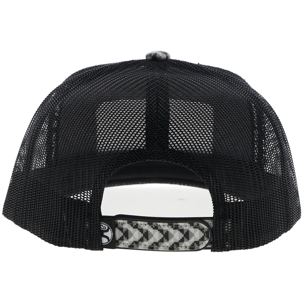 "Lakota" Hat Grey/Black w/Pattern